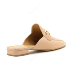 Beige Nappa Isabel Mules