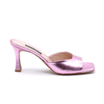 Ibiza Mule Nappa Rosa Metall